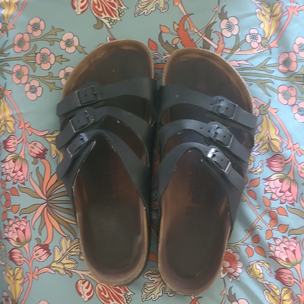 Black Strappy Sandals